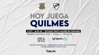 Mitre (SdE) vs Quilmes EN VIVO | El Tablón QAC