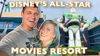 Disney World's CHEAPEST Hotels: All-Star Movies Staycation | Room Tour, Food Rev