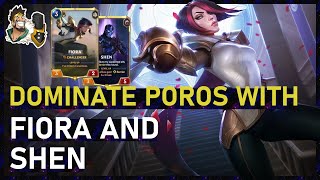 LoR | Ultimate Poro Counter! Fiora Shen Deck Guide and Gameplay!