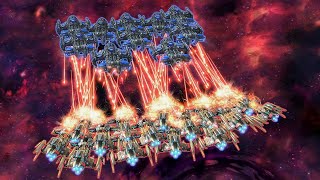 Hyperion Fleet vs Mengsk's Fleet, who wins?