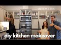 DIY Kitchen Makeover In Less Than Two Weeks // Kitchen Makeover On A Budget