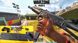 Warzone Mobile with keyboard and mouse Gameplay 120FPS