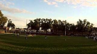 aerosky quadcopter flying over the rec