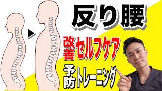 腰痛改善！反り腰を根本から解消するセルフケア・トレーニング！【福島県　郡山市】