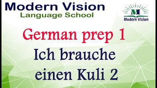 German prep 1 Ich brauche einen Kuli 2