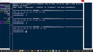 Counting vs Totalling in Python Program