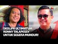 Deolipa Desak Ronny Talapessy untuk Mundur Sebagai Pengacara Bharada E | tvOne Minute