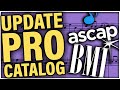 How to Update Catalog on ASCAP, BMI, or other Performing Rights Organizations (Tutorial)