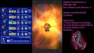 Final Fantasy Record Keeper - (Ultimate++ Boss 28: Shadow Lord; full FF11 RS team)