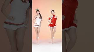 🎄트리몽 vs 산타몽❤️ #유나몽 #yunamong #dance #challenge #trending #댄스 #챌린지 #justinbieber #christmas #크리스마스