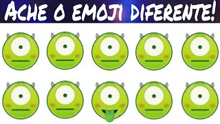 Qual é o emoji diferente, Encontre o emoji diferente em 30 segundos! Encontra o diferente 43
