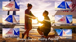 Boracay Surprise Wedding Proposal