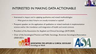 Karen Albright, PhD -- Qualitative and Mixed Methods Mini-Series