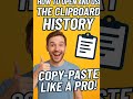 How to Open and Use the Clipboard History | Copy-Paste Like a Pro!