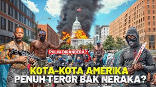 POLISI TAK BERDAYA! Kota-kota Berbahaya di Amerika Penuh Teror, Apa yang Disembunyikan?