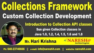 Introduction to Collection API classes | Core Java Tutorial | Mr. Hari Krishna