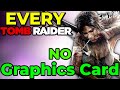 EVERY Tomb Raider With No Graphic Card | Beelink SER5 & SER6 Comparison | AMD Ryzen R5 6600H