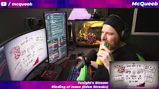 9 Hours of The Binding of Isaac: Repentance - McQueeb Stream VOD 11/06/2021