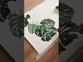 Plant gouache painting #shorts #art #gouache