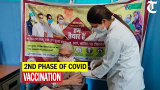 Chandigarh: 2nd phase of Covid vaccination begins at GMSH-16, senior citizens take dose