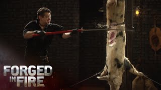 Forged in Fire: The Nagamaki Samurai Sword SLICES IT UP (Season 6)