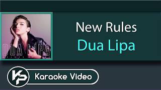 New Rules (karaoke) - Dua Lipa