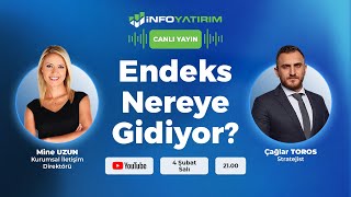 #CANLI Endeks Nereye Gidiyor? Çağlar Toros Yorumluyor | İnfo Yatırım