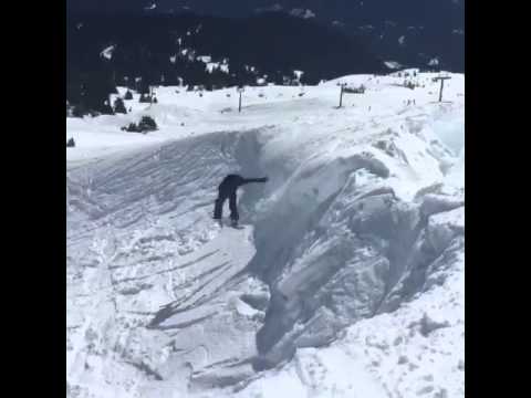 Hilarious Snowboard Crash Youtube