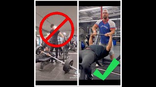 DEATH BY BENCH PRESS! (almost!) | And HOW TO SPOT (the right way)! 🚨💪🏼