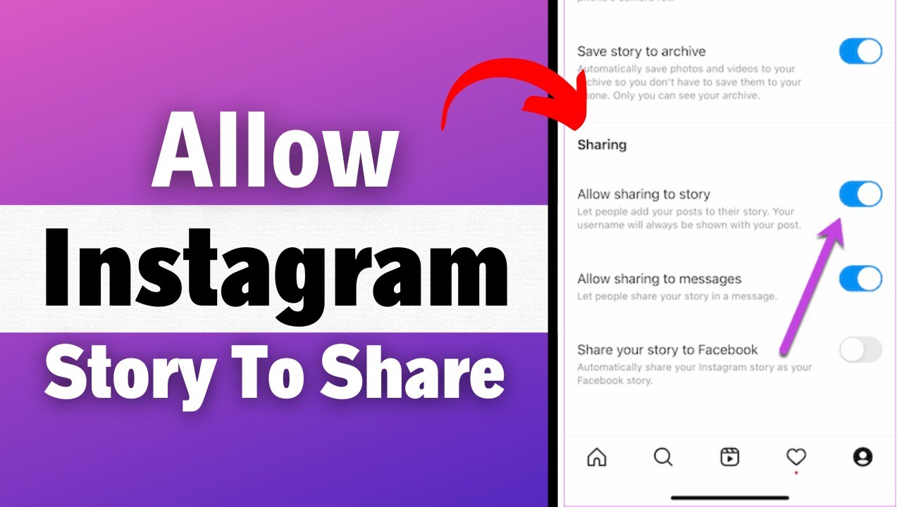 How To Allow People To Share Your Instagram Story In Messages (2023 ...