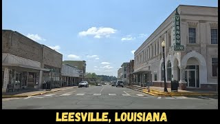 A Scenic Drive Through Leesville, LA – Dash Cam Adventure