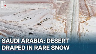 Saudi Arabian Desert Gets Snowfall For The First Recorded Time | Firstpost Earth