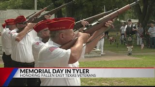 East Texans pay tribute at Tyler Memorial