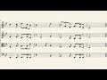 【sheet music】「silent night」string quartet easy