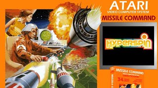 Missile Command (4K) Atari Arcade Gameplay