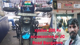 xpulse 200 4v  # accessories # hjg fog light # crash guard/ Vijay vlogs VN # kateramma Temple #