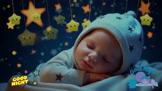 Overcome Insomnia Fast 💭 Mozart \u0026 Brahms Lullaby 🎶 Soothing Baby Sleep Music