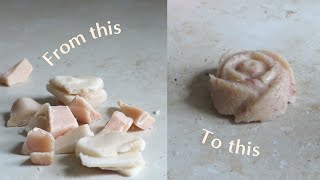 How to Recycle Leftover Soap Pieces | Make Soap from Old Soap Scraps | Bottega Zero Waste