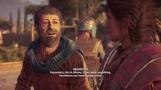ATHENS PERIKLES INTRODUCTION CUTSCENE ASSASSINS CREED ODYSSEY
