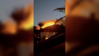 Incendi a Pantelleria: le fiamme raggiungono le case, abitanti in fuga