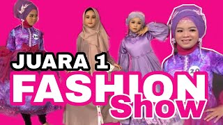 Fashion show islami | Aku mewakili TPQ Miftahul Jannah Licin