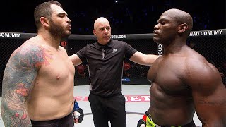 HEAVYWEIGHT Knockout 🤯 Mauro Cerilli vs. Alain Ngalani