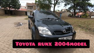 Toyota runx 2004model.