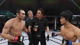 Tony Ferguson vs. Bruce Lee (EA Sports 3) - Rematch (CPU vs. CPU)