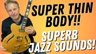 Super Thin Body! Superb Jazz Tone! | Hand-Made in Germany | Hofner Verythin Review | Jazz Guitar