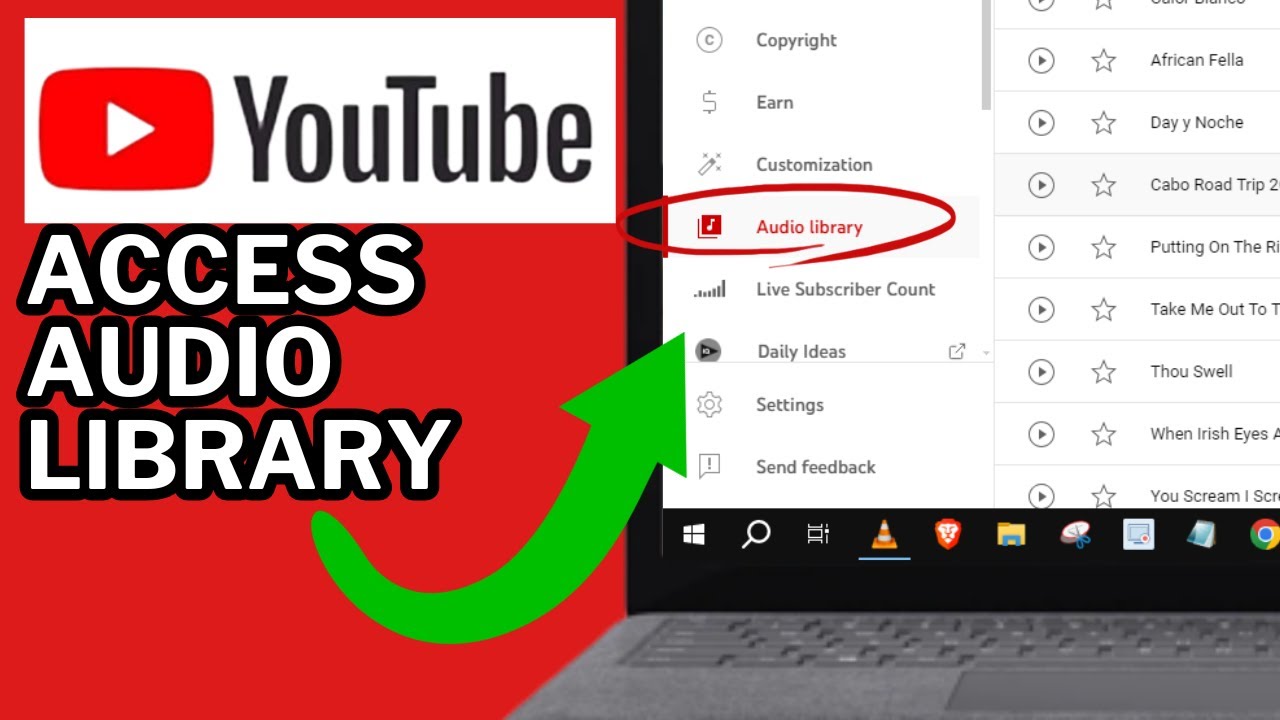 How To Access Youtube Music Library Laptop Pc 2024 Youtube