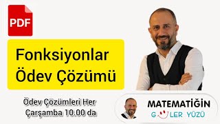 Fonksiyonlar Ödev Çözümü | Pdf Öğrenme Garantili