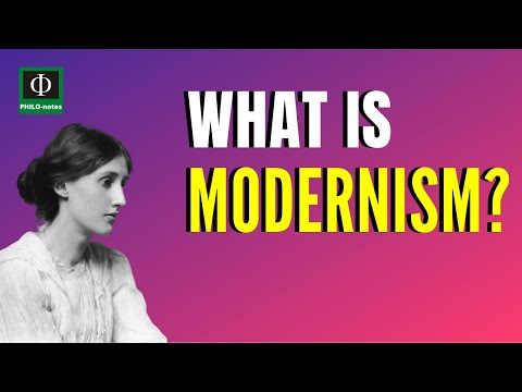 Who wrote modernism?