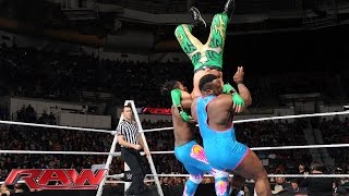 The Lucha Dragons vs. The New Day: Raw, December 7, 2015