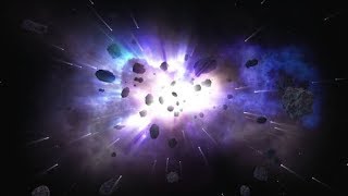 Flying Through an Asteroid Field | Motion Graphics - Videohive template